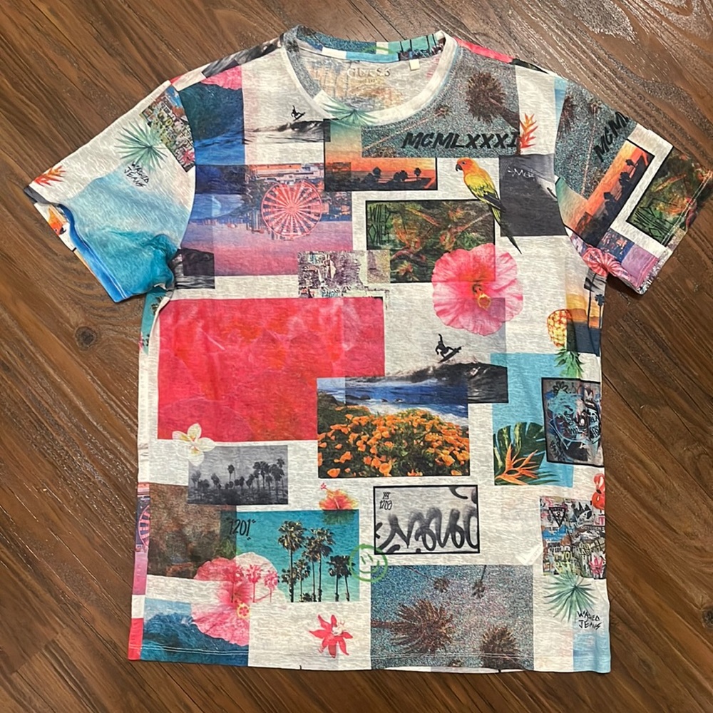 Mens GUESS shirt SIZE Medium